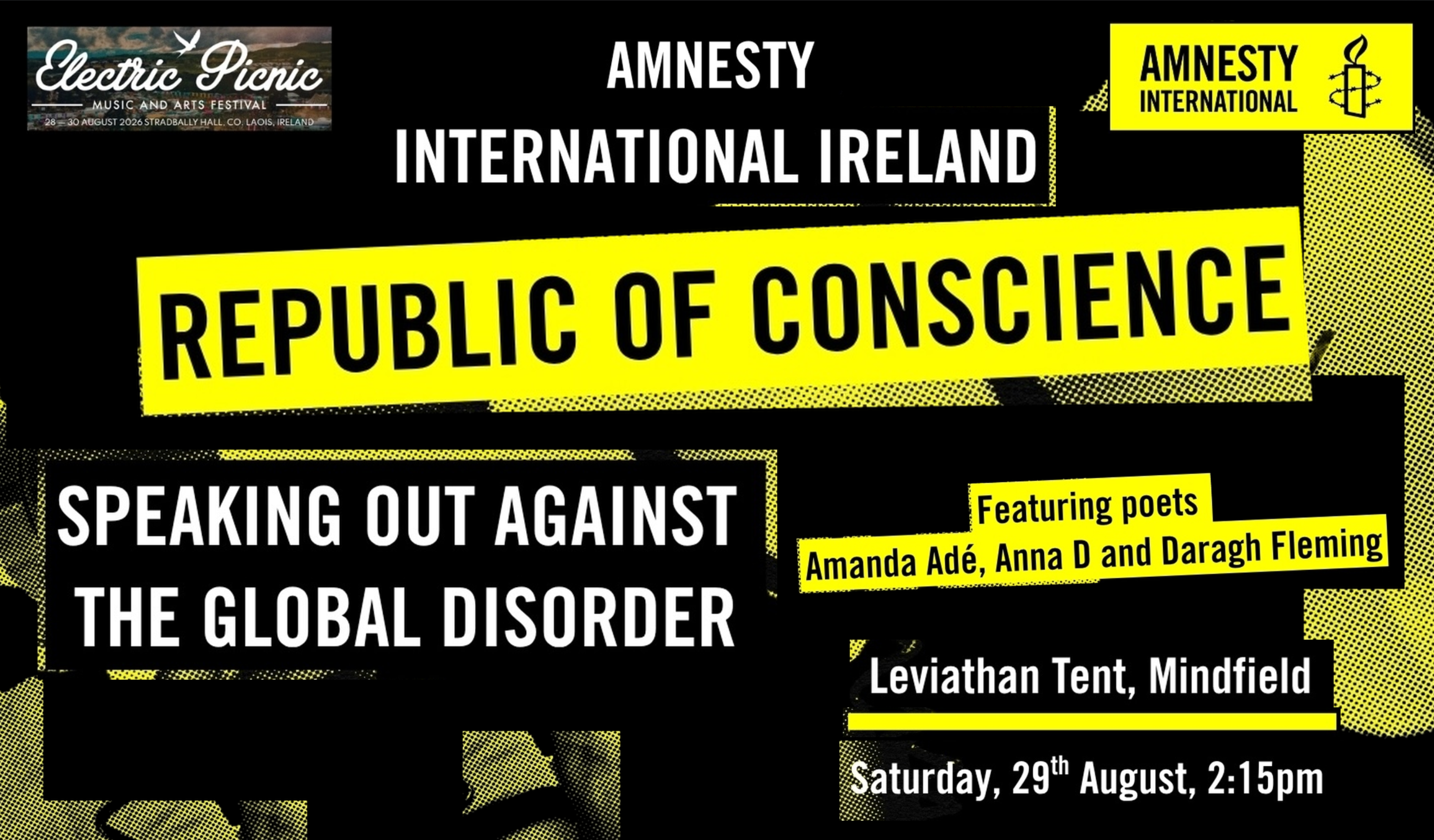 Amnesty Hour: Republic of Conscience: Speaking Out Against the Global Disorder